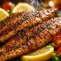 Cajun Styled Grilled Catfish