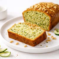Cake Aux Courgettes Aux Pignons Zucchini Bread with Pine Nuts