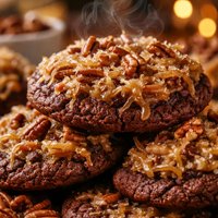 Cake Mix German Chocolate Cookies