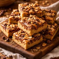 Cake Mix Peanut Butter Bars