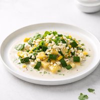 Calabacitas Con Leche Squash with Milk