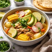 Caldo De Pollo Mexican Chicken Stew Soup