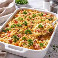 Calico Ham Casserole