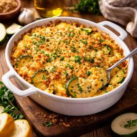 Calico Yellow Zucchini Squash Casserole