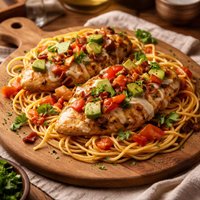 California Chicken and Spaghetti