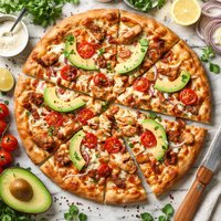 California Chicken Pizza