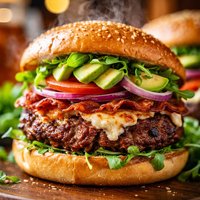 California Dreamin Lamb Burgers