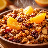 California Orange Granola Make Ahead