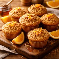 California Orange Honey Muffins