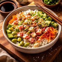 California Roll in a Bowl