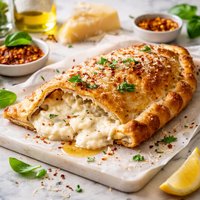 Calzone with Three Cheeses