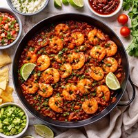 Camarones Enchipotlados Shrimp in Chipotle Sauce