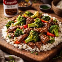 Campbells Beef and Broccoli Stir Fry