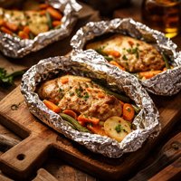 Campfire Chicken Packets