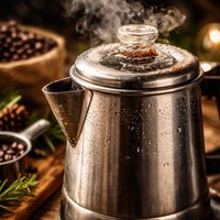 Camping Coffee Percolator Pot