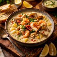 Canadian Aboriginal Peoples Seafood Chowder Toody Ni