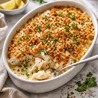 Canadian Cod Au Gratin