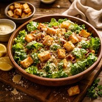 Canadian Living Caesar Salad with Crunchy Croutons