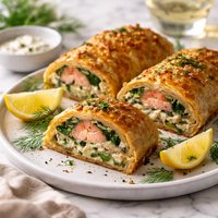 Canadian Salmon Strudels