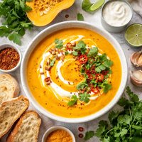 Canberra Pumpkin and Coconut Soup