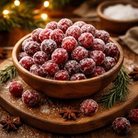 Candied Cranberries