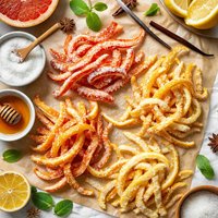 Candied Orange or Grapefruit or Lemon Peels