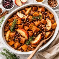 Candied Sweet Potatoes with Apple
