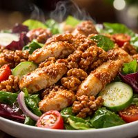 Candied Walnut Chicken Salad