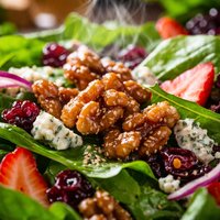 Candied Walnut Gorgonzola Salad