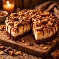 Candy Bar Cheesecake
