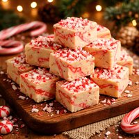 Candy Cane Fudge
