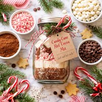 Candy Cane Hot Cocoa Mix Gift