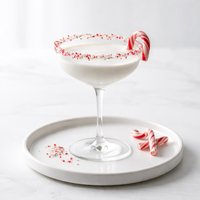 Candy Cane Lane Martini