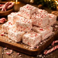 Candy Cane Marshmallows