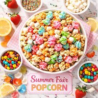 Candy Coated Popcorn Summer Fair Popcorn