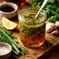 Cane Syrup Herb Vinaigrette