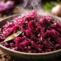 Canned Pickled Red Cabbage
