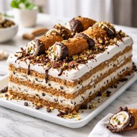 Cannoli Refrigerator Cake