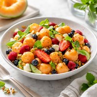 Cantaloupe Fruit Salad