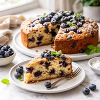 Cape Breton Blueberry Cake Milk Egg Substitute Incl