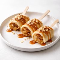 Caramel Apple Biscuit Pops