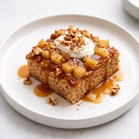 Caramel Apple Breakfast Pudding