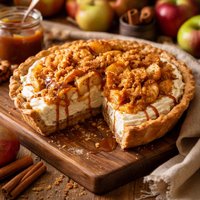 Caramel Apple Cream Pie