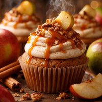 Caramel Apple Cupcakes