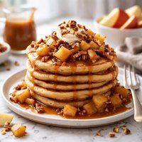 Caramel Apple Pancakes