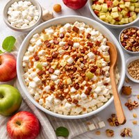 Caramel Apple Salad Fluffy Apple Salad