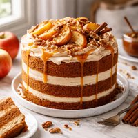 Caramel Apple Spice Cake