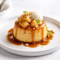 Caramel Apple Sponge Pudding