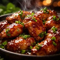 Caramel Chicken with Herbs