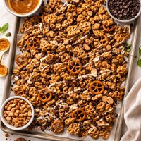 Caramel Chocolate Chex Cereal Drizzles
